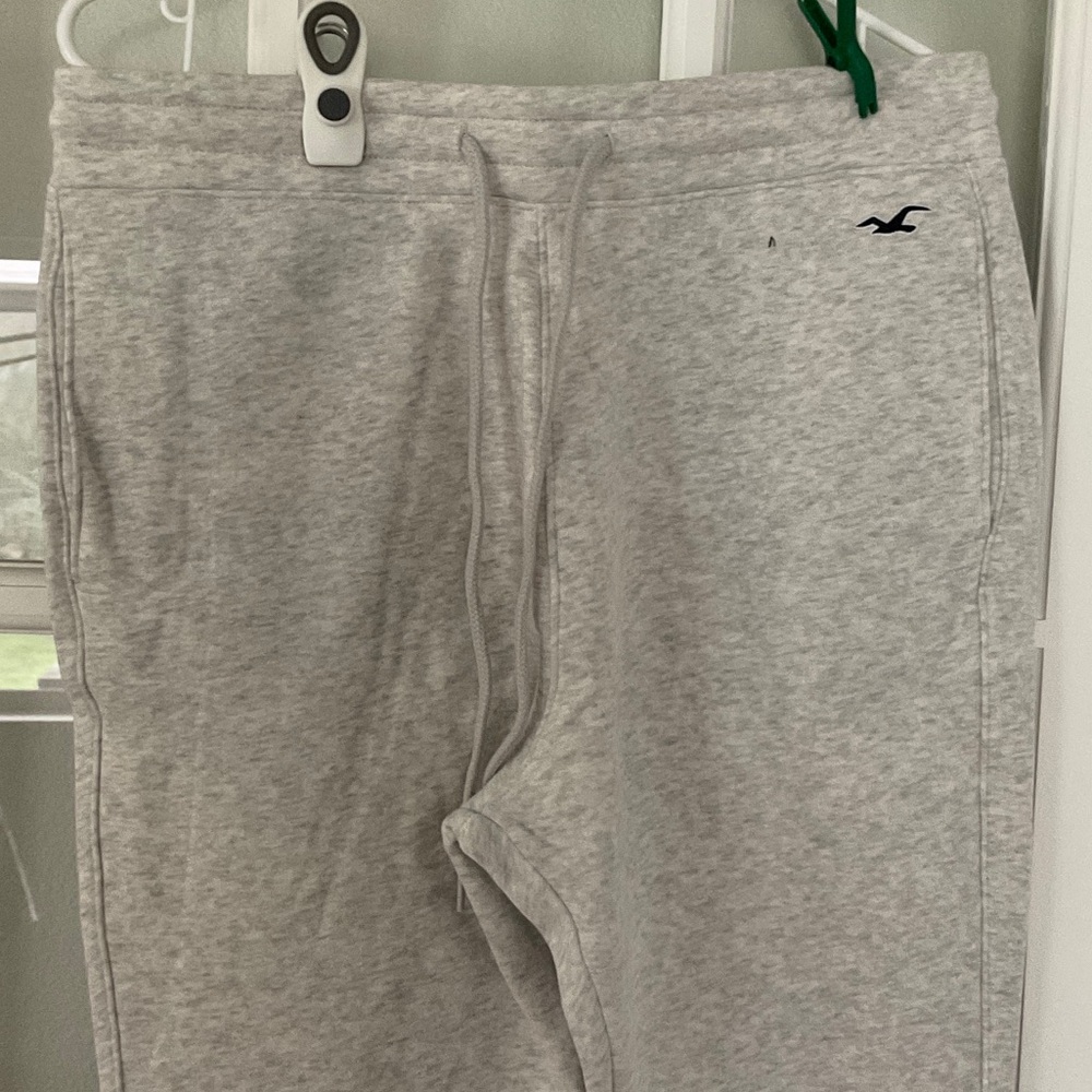 Hollister Light Gray Sweatpants